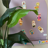 Storage box L - Paars