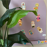 Storage box L - Paars