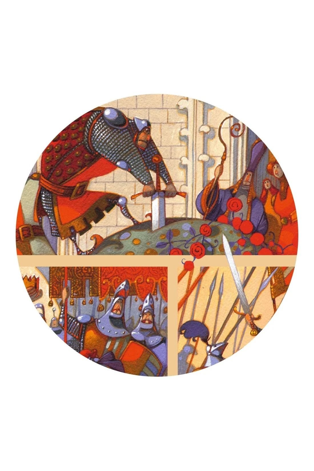 Story puzzle - The King Arthur van Djeco | Kids Conceptstore Le Fanfare