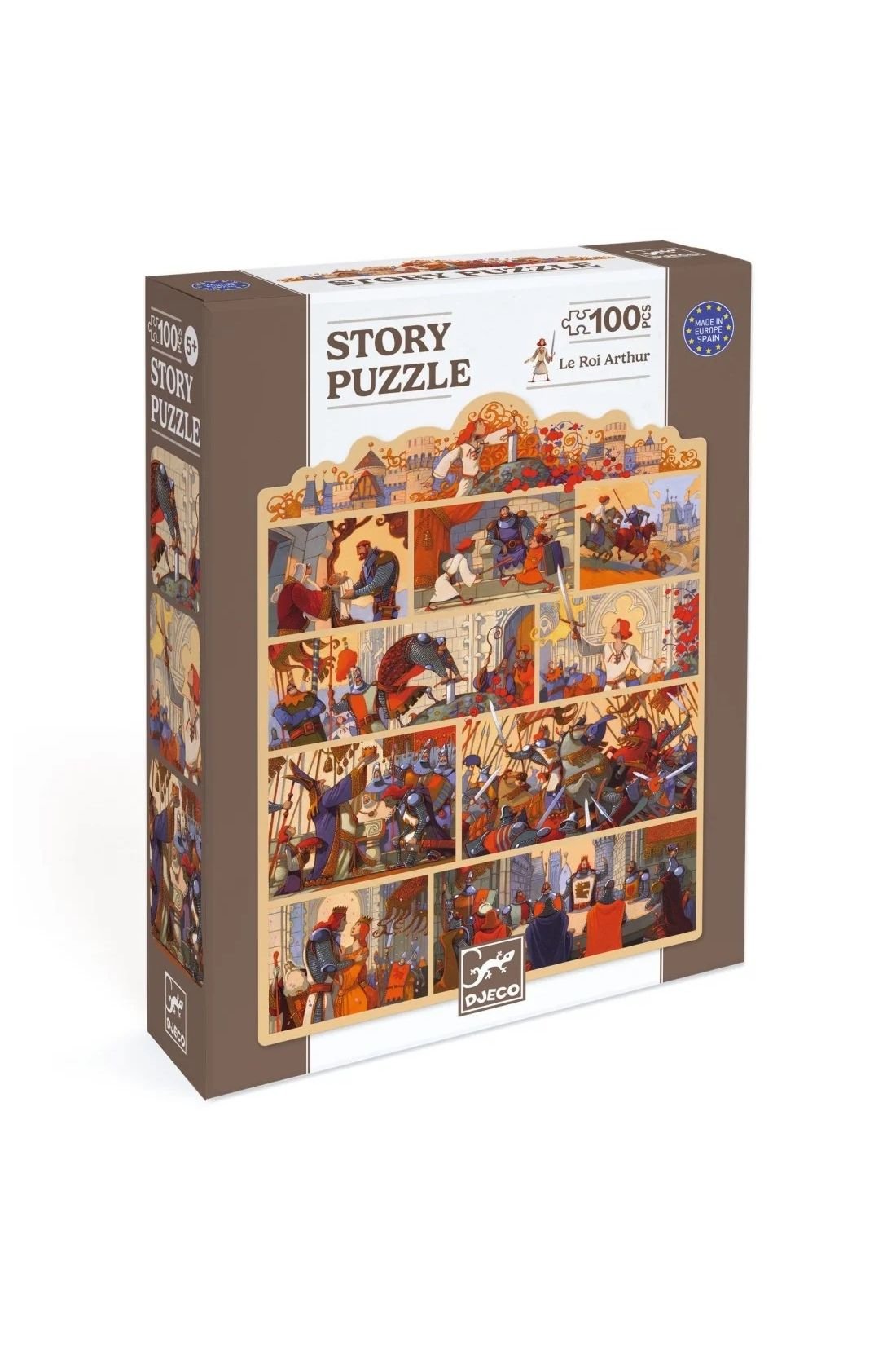 Story puzzle - The King Arthur van Djeco | Kids Conceptstore Le Fanfare
