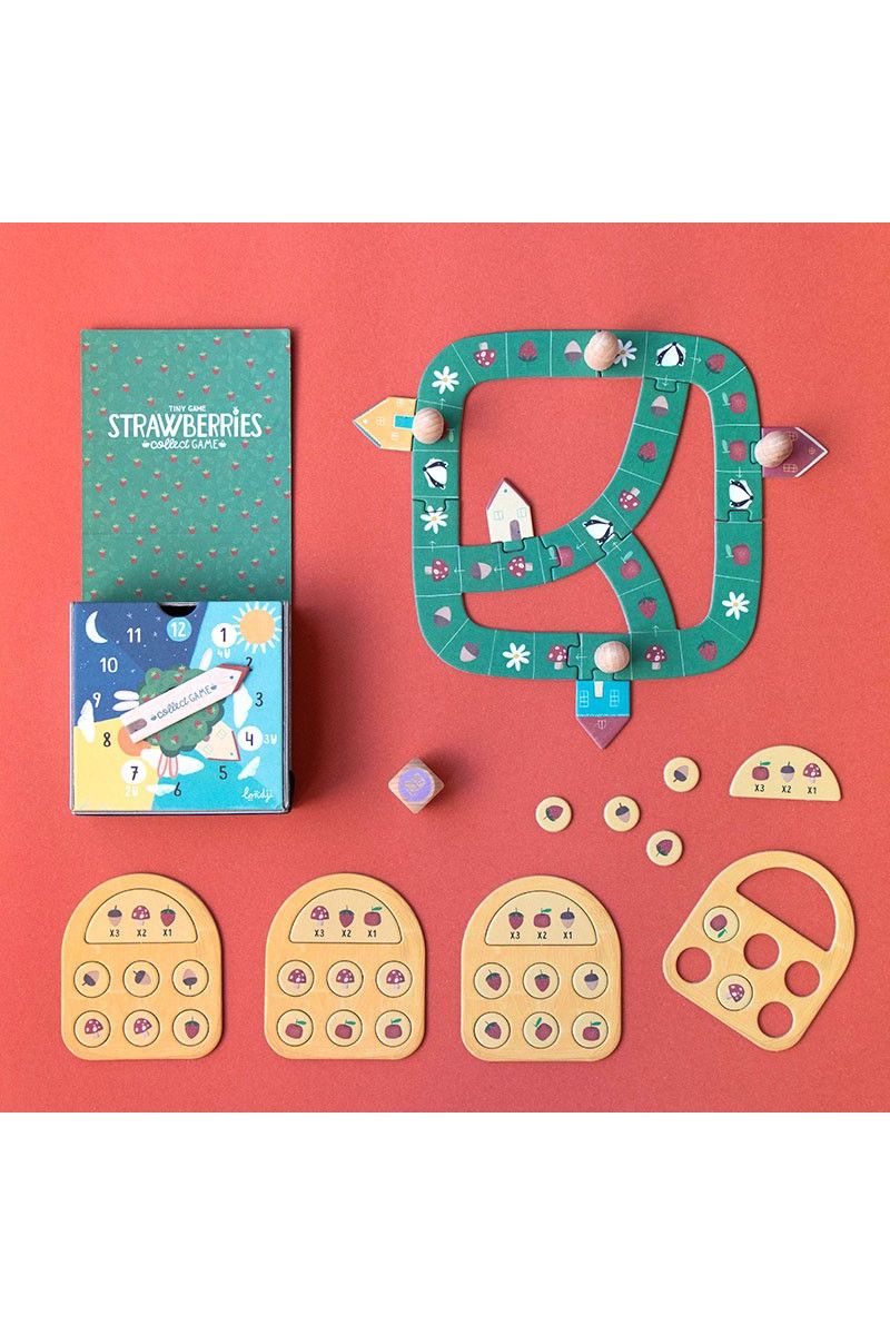 Strawberries - Tiny Game van Londji | Kids Conceptstore Le Fanfare