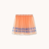 Stripes Tutu Skirt - Peach van TINYCOTTONS | Kids Conceptstore Le Fanfare