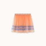 Stripes Tutu Skirt - Peach van TINYCOTTONS | Kids Conceptstore Le Fanfare