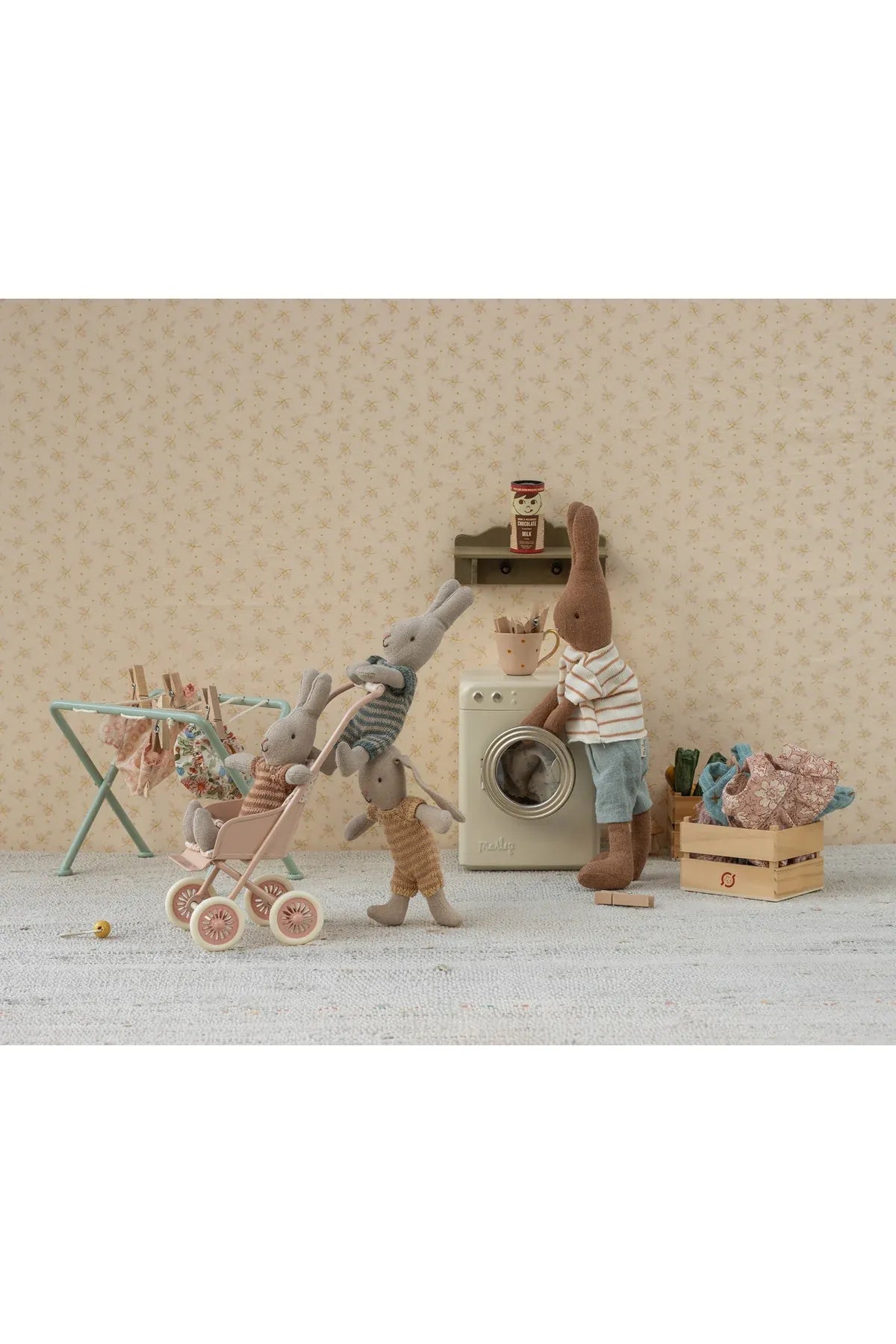 Stroller, Micro - Powder van Maileg | Kids Conceptstore Le Fanfare