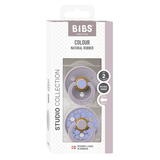 STUDIO Colour 2 Pack - round - Jasmine - Fossil Grey Mix van BIBS | Kids Conceptstore Le Fanfare
