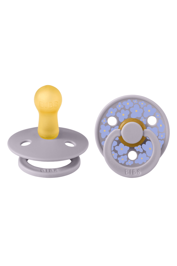 STUDIO Colour 2 Pack - round - Jasmine - Fossil Grey Mix van BIBS | Kids Conceptstore Le Fanfare