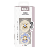 STUDIO Colour 2 Pack - round - Jasmine - Ivory Mix van BIBS | Kids Conceptstore Le Fanfare