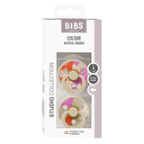 STUDIO Colour 2 Pack - round - Morning Bloom - Vanilla Mix van BIBS | Kids Conceptstore Le Fanfare