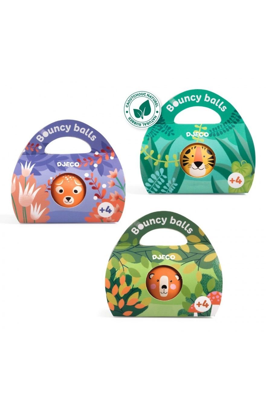 Stuiterbal Wilde Dieren van Djeco | Kids Conceptstore Le Fanfare