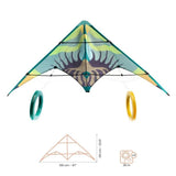 Stunt kite - Green Wave van Djeco | Kids Conceptstore Le Fanfare