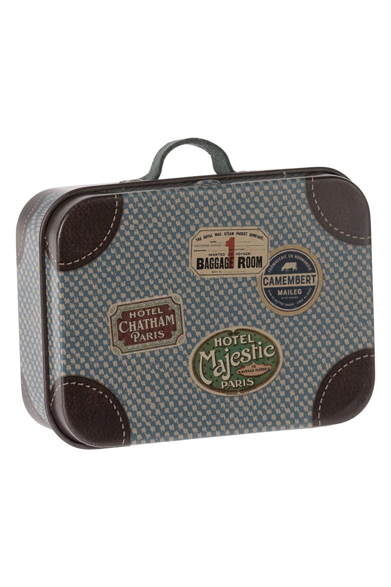 Suitcase, Micro - Blue van Maileg | Kids Conceptstore Le Fanfare
