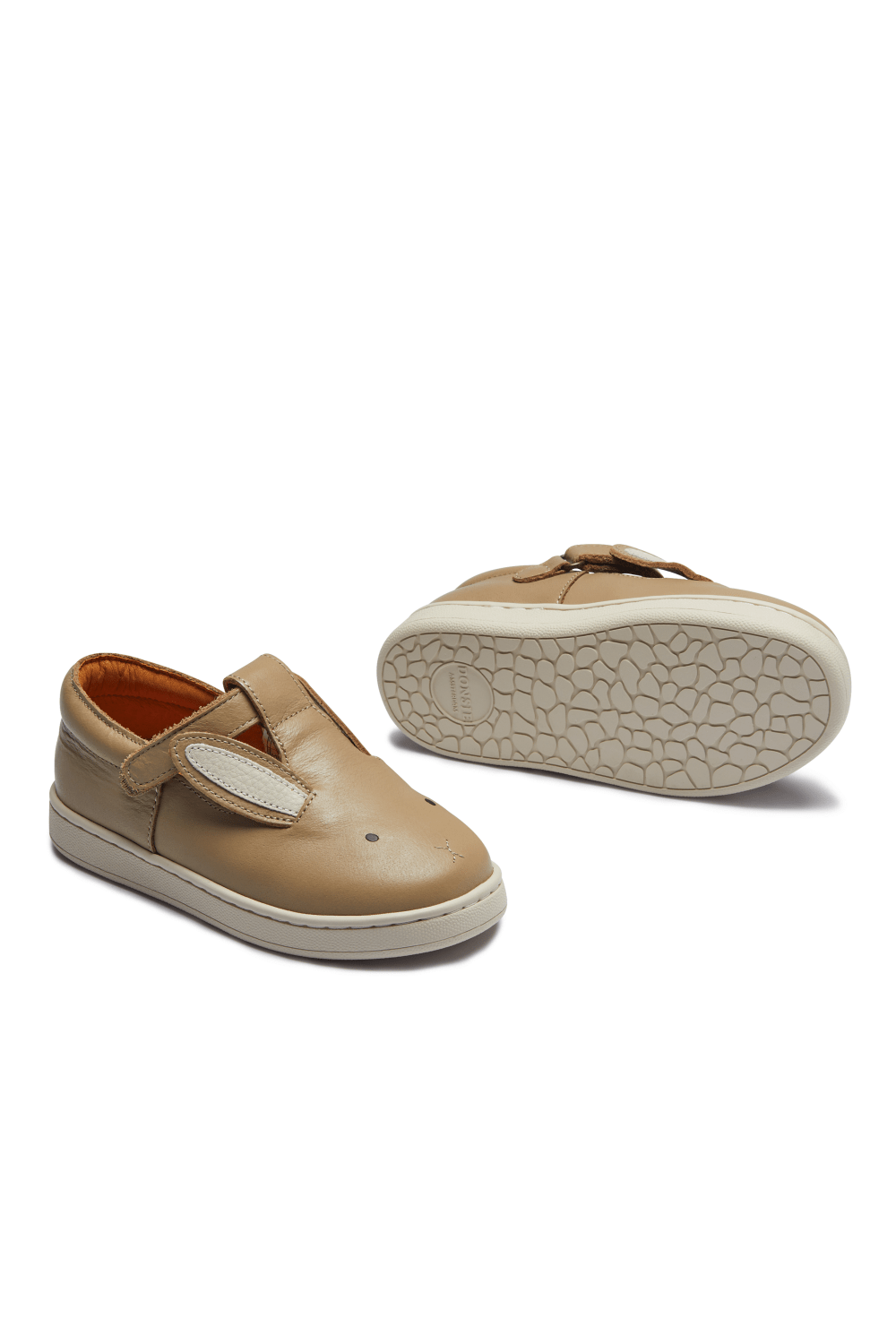 Sunni Classic Shoes | Bunny - Taupe Leather van Donsje Amsterdam | Kids Conceptstore Le Fanfare