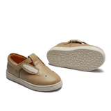 Sunni Classic Shoes | Bunny - Taupe Leather van Donsje Amsterdam | Kids Conceptstore Le Fanfare