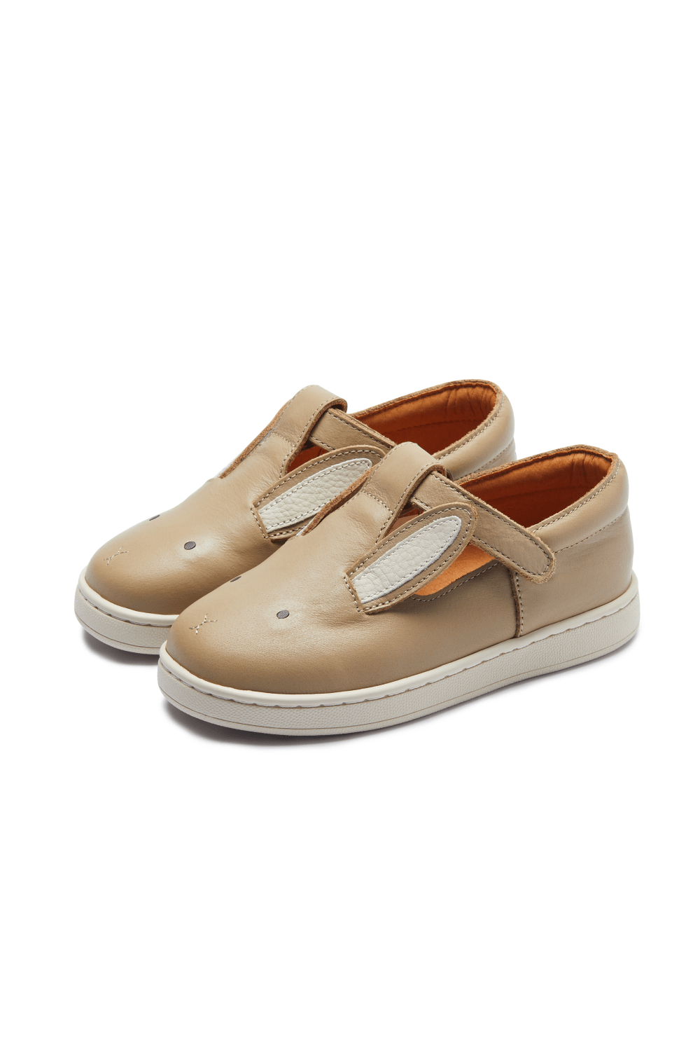 Sunni Classic Shoes | Bunny - Taupe Leather van Donsje Amsterdam | Kids Conceptstore Le Fanfare