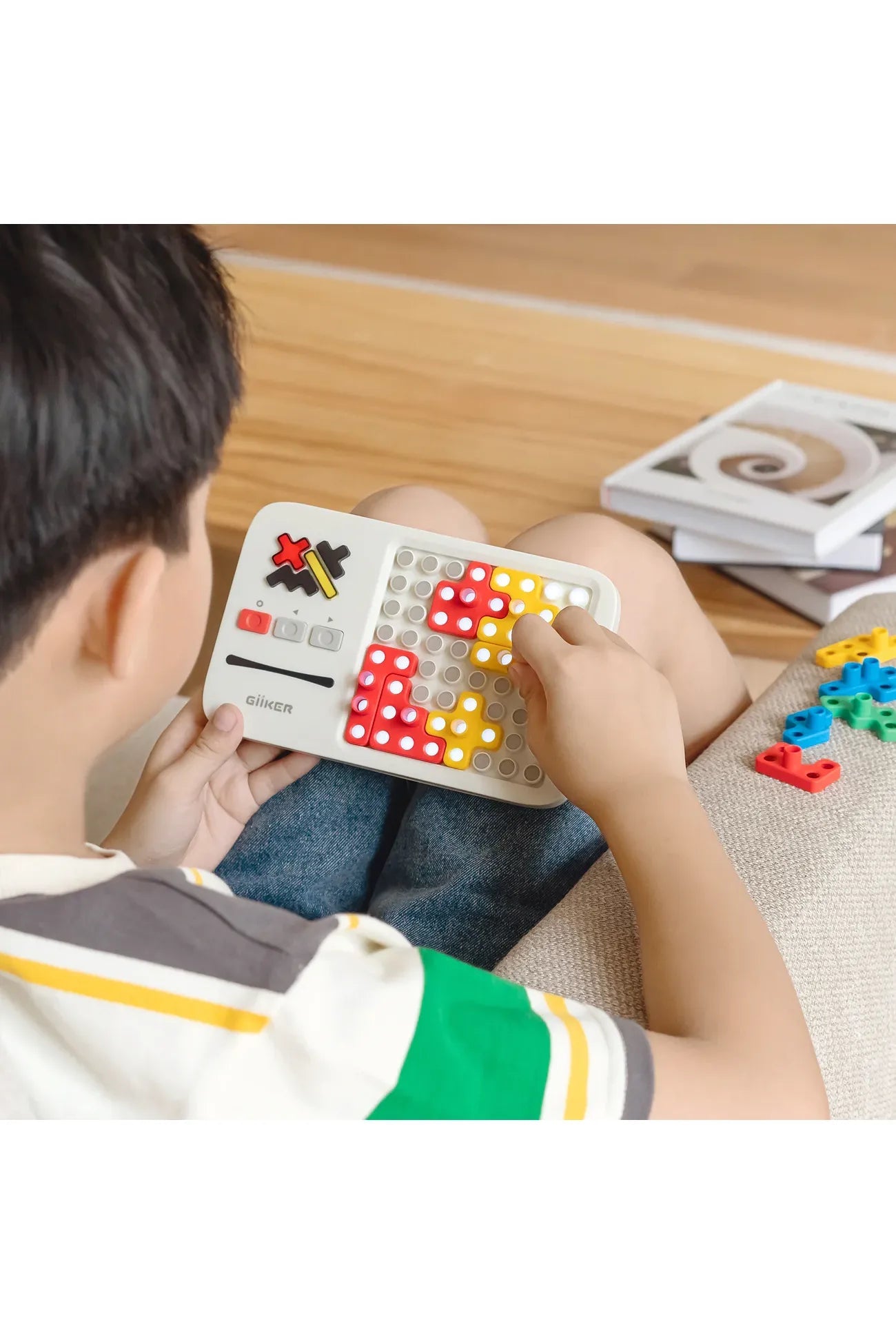 Super Blocks - White van GiiKER | Kids Conceptstore Le Fanfare