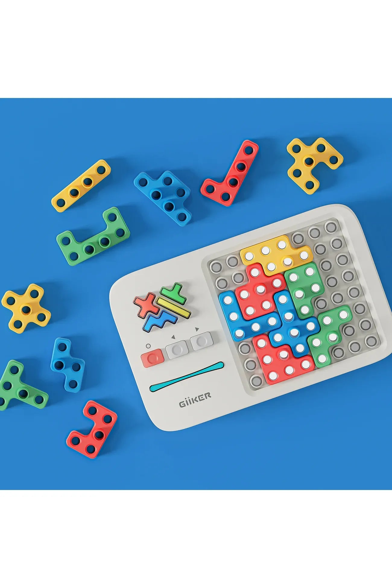 Super Blocks - White van GiiKER | Kids Conceptstore Le Fanfare
