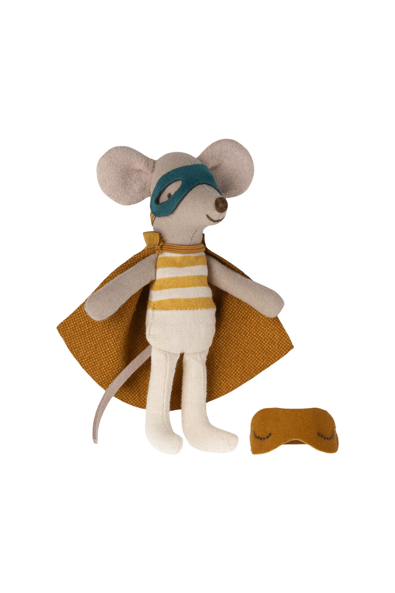 Super Hero Mouse, Little Brother In Matchbox van Maileg | Kids Conceptstore Le Fanfare