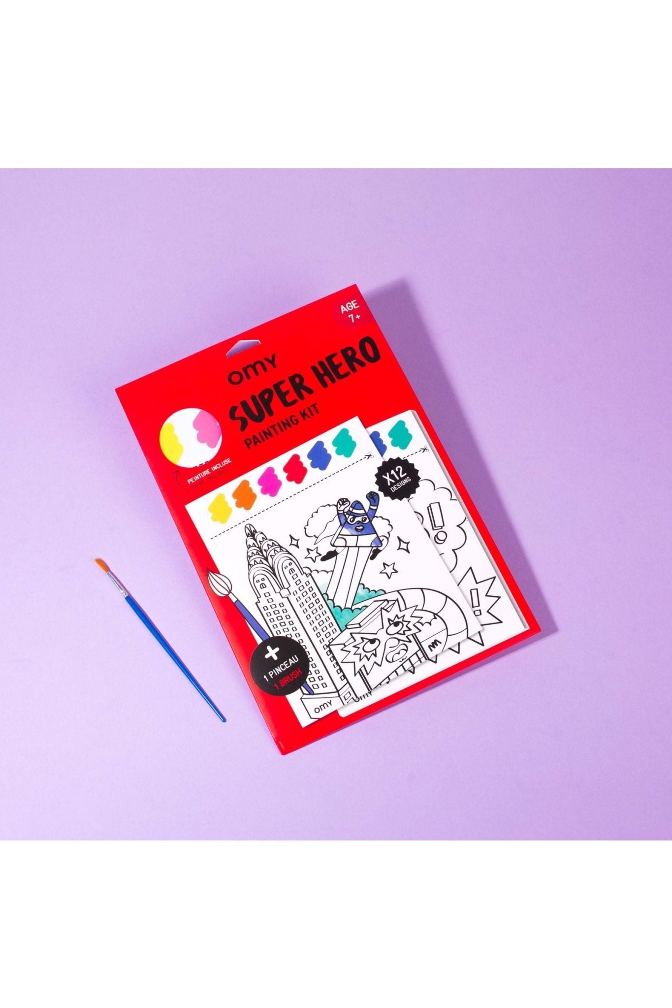 Super Hero Painting Kit van OMY | Kids Conceptstore Le Fanfare