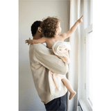 swaddle . je t aime . lavender lilac van atelier an.nur | Kids Conceptstore Le Fanfare