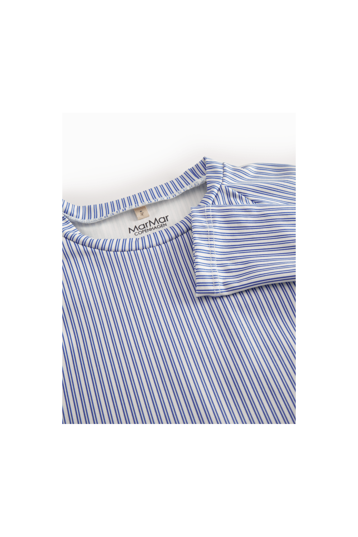 Swean Tee - Swim Print - Bolich Blue Stripe van MarMar Copenhagen | Kids Conceptstore Le Fanfare