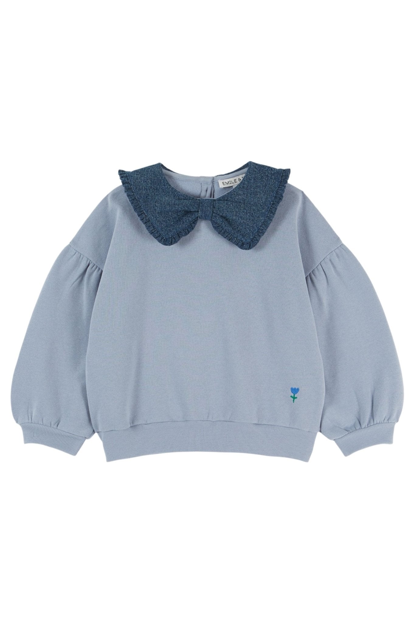 Sweat col volante - Lac van Emile et Ida | Kids Conceptstore Le Fanfare