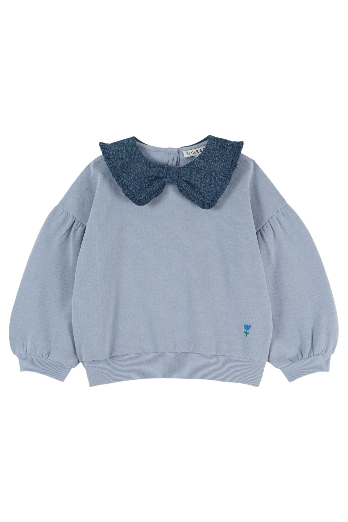 Sweat col volante - Lac van Emile et Ida | Kids Conceptstore Le Fanfare