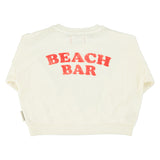 sweatshirt - ecru w/ ice cream print
