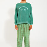 Sweatshirt Green With Camp Tapawingo Print