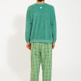 Sweatshirt Green With Camp Tapawingo Print