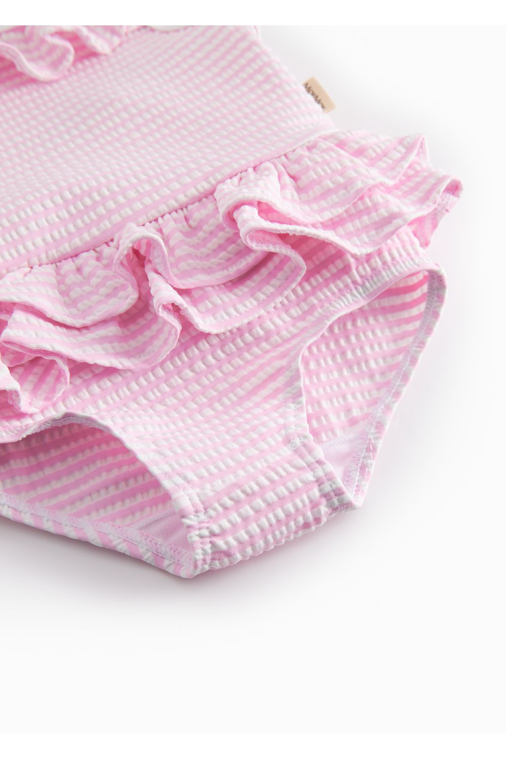 Swinnie Bathing Suit - Pink Stripe van MarMar Copenhagen | Kids Conceptstore Le Fanfare