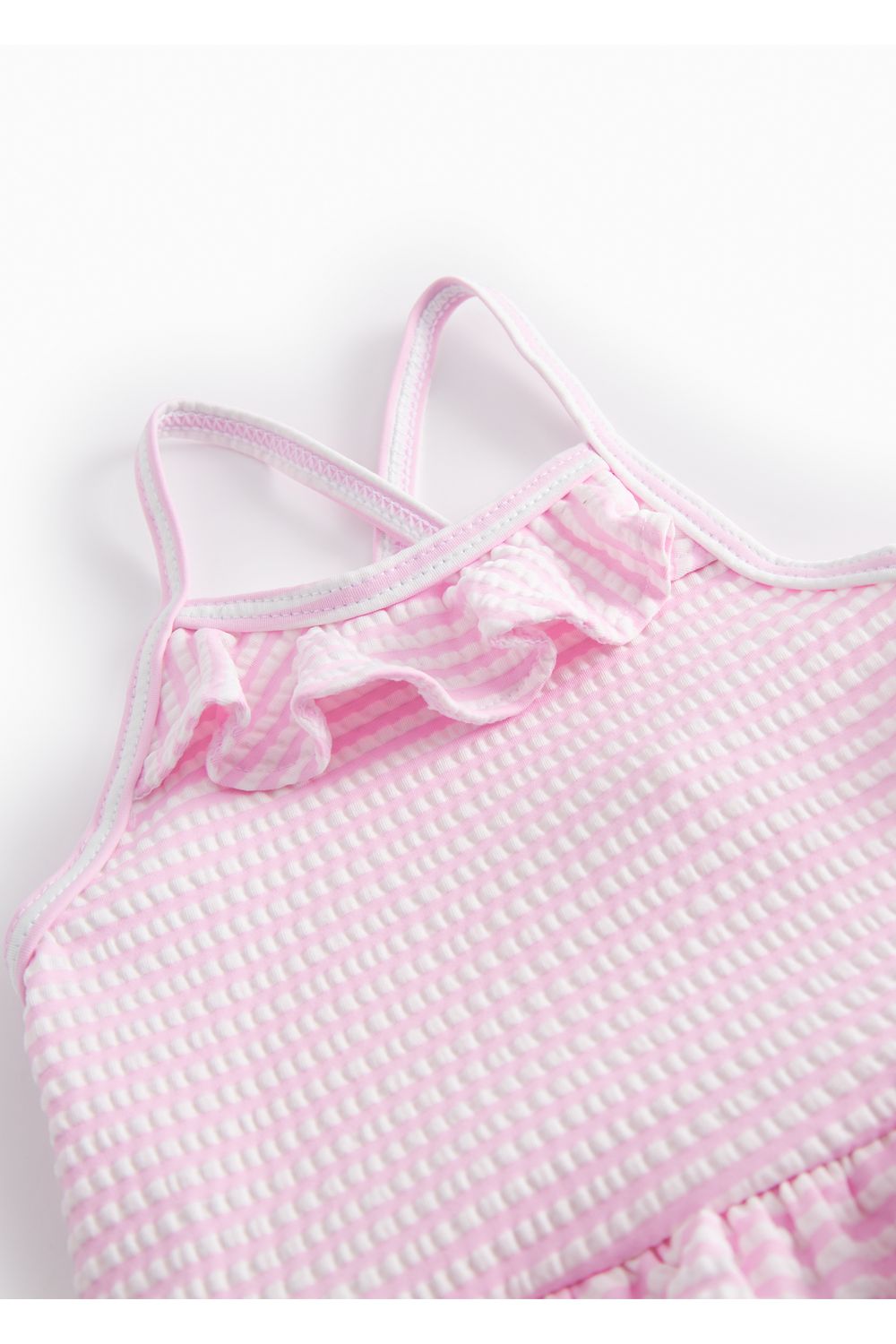 Swinnie Bathing Suit - Pink Stripe van MarMar Copenhagen | Kids Conceptstore Le Fanfare