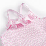 Swinnie Bathing Suit - Pink Stripe van MarMar Copenhagen | Kids Conceptstore Le Fanfare