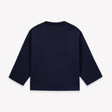 Swt laurel sea - Sailor blue van BONTON | Kids Conceptstore Le Fanfare