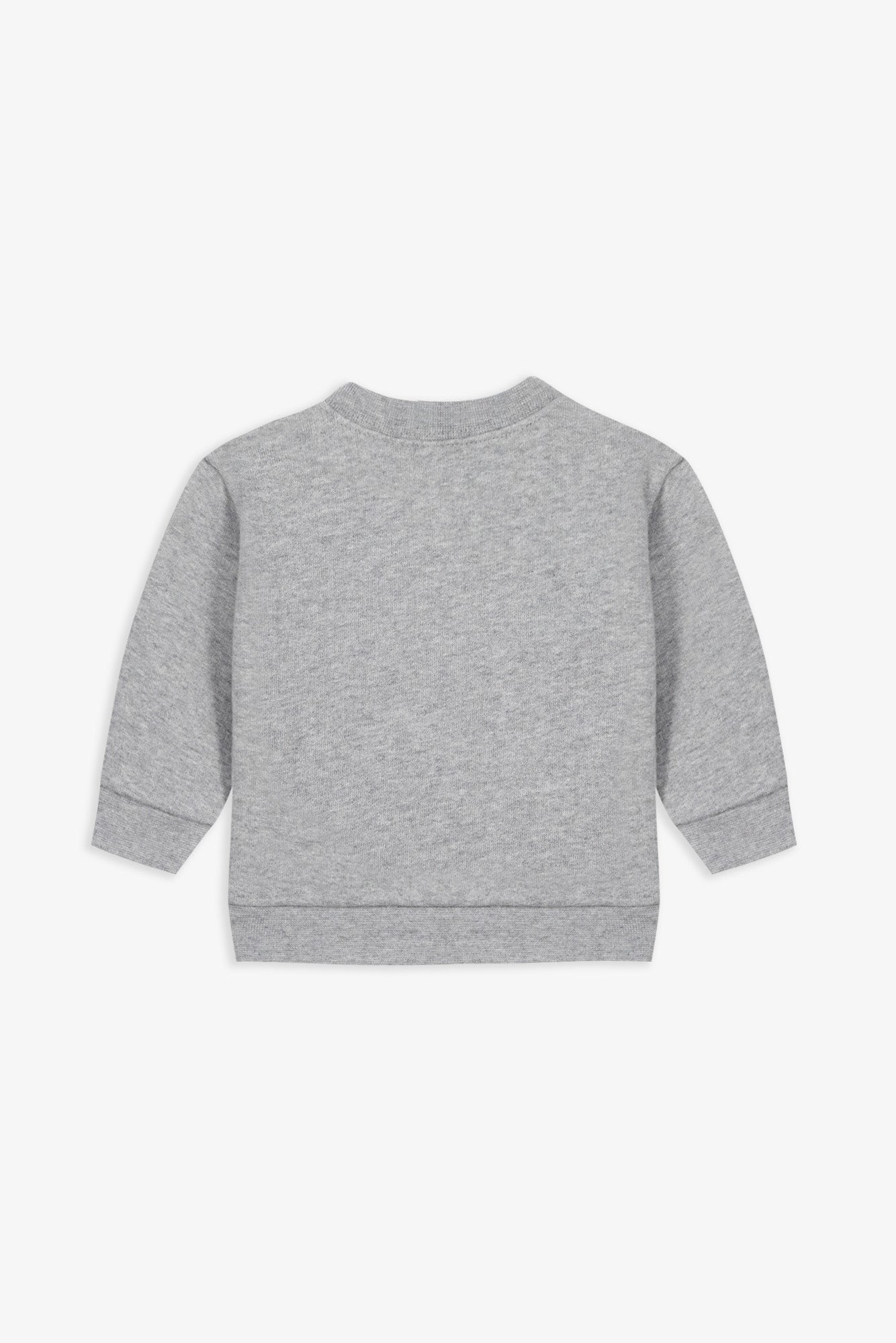 Swt smily happi - Gris chine van BONTON | Kids Conceptstore Le Fanfare