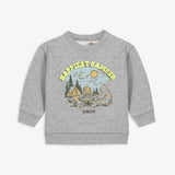 Swt smily happi - Gris chine van BONTON | Kids Conceptstore Le Fanfare