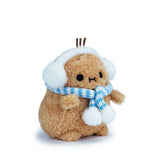 Frosty Ricespud - blue scarf