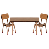 Table And Chair Set, Mouse - Dark Powder van Maileg | Kids Conceptstore Le Fanfare