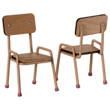 Table And Chair Set, Mouse - Dark Powder van Maileg | Kids Conceptstore Le Fanfare