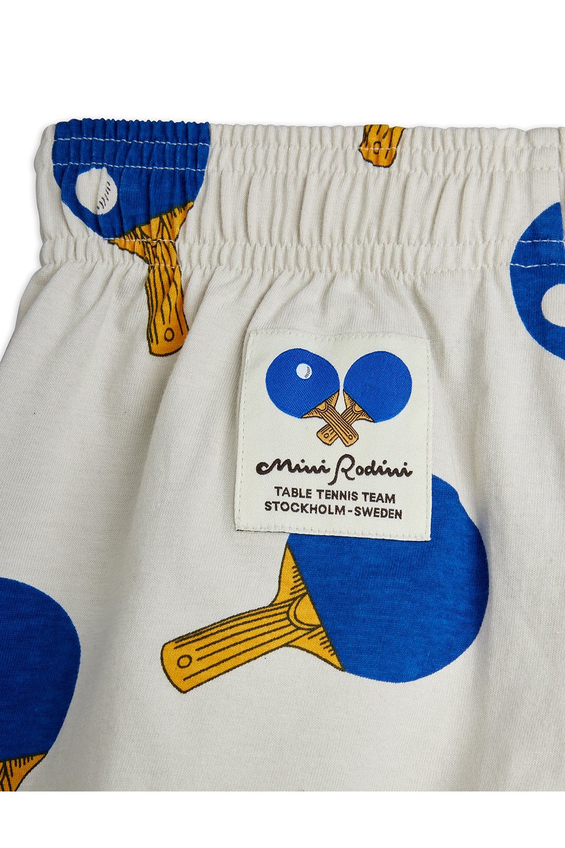 Table tennis aop shorts van Mini Rodini | Kids Conceptstore Le Fanfare