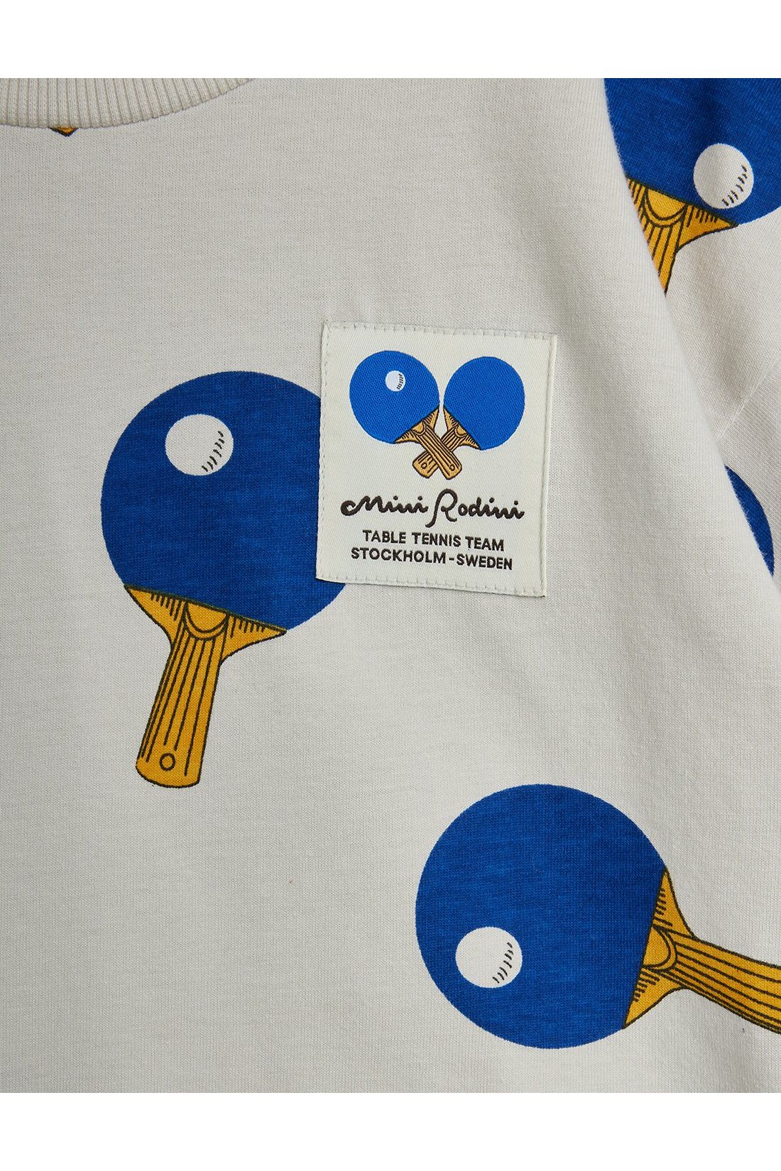 Table tennis aop ss tee van Mini Rodini | Kids Conceptstore Le Fanfare