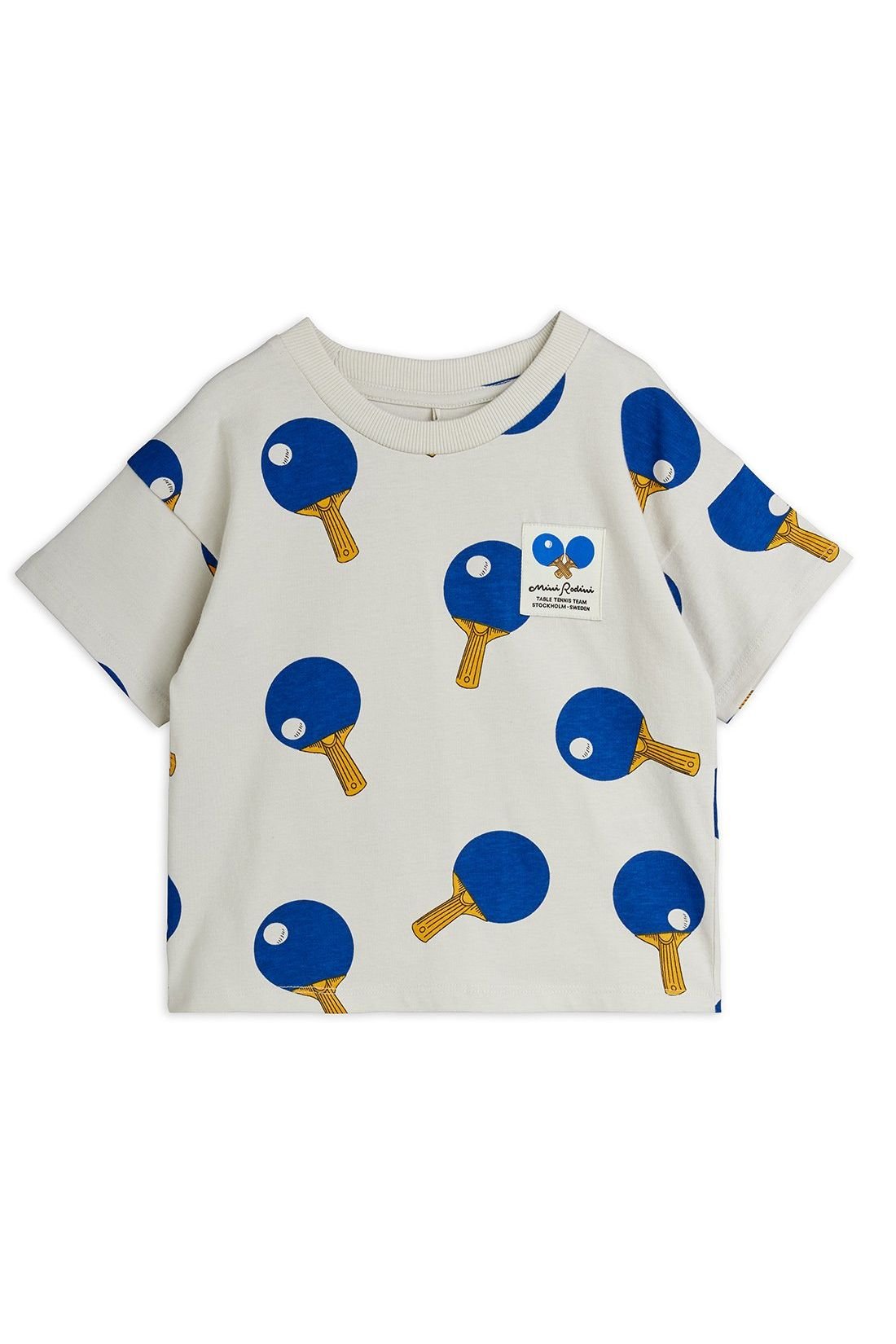 Table tennis aop ss tee van Mini Rodini | Kids Conceptstore Le Fanfare