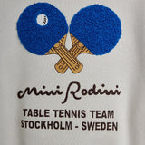 Table tennis chenille sweatshirt van Mini Rodini | Kids Conceptstore Le Fanfare