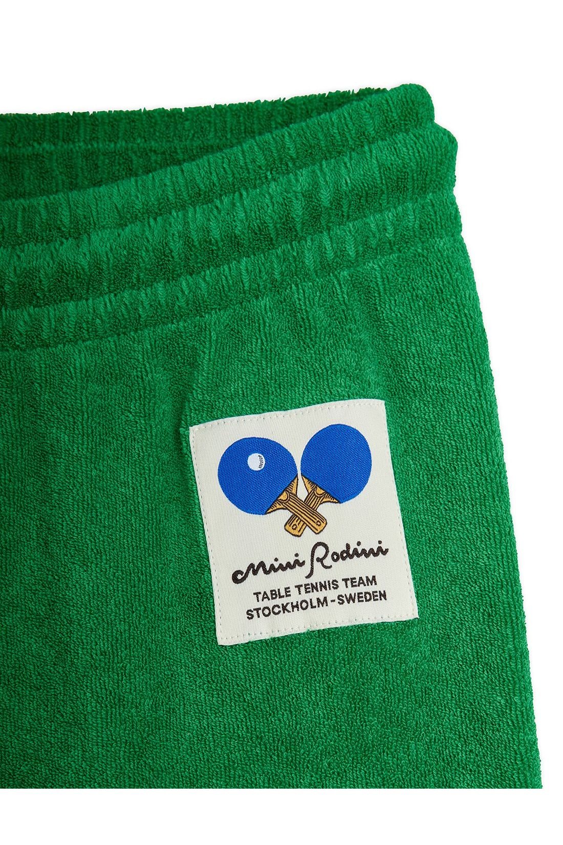 Table tennis patch terry sweatpants van Mini Rodini | Kids Conceptstore Le Fanfare