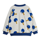 Table tennis reversible baseball cardigan van Mini Rodini | Kids Conceptstore Le Fanfare