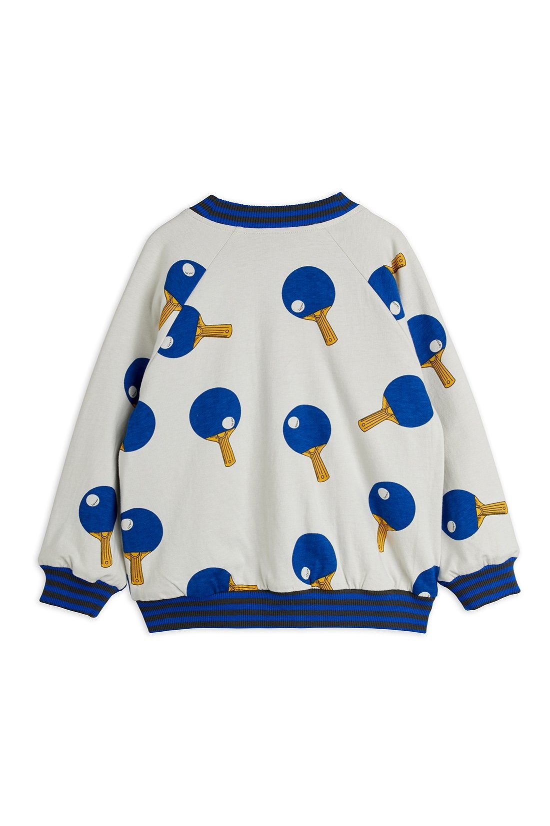 Table tennis reversible baseball cardigan van Mini Rodini | Kids Conceptstore Le Fanfare