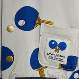 Table tennis reversible baseball cardigan van Mini Rodini | Kids Conceptstore Le Fanfare