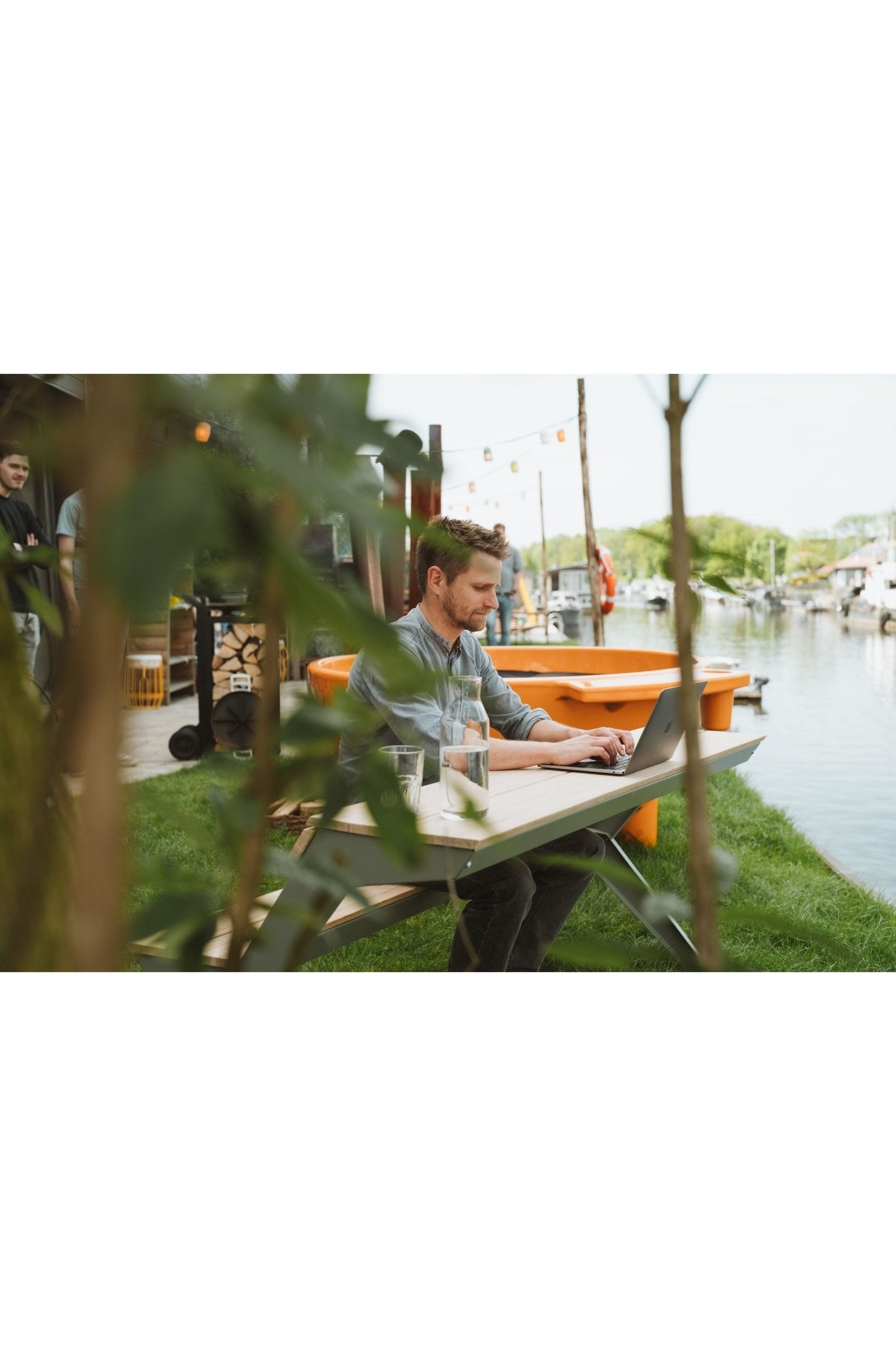 Tablebench - Cement Grijs van Weltevree | Kids Conceptstore Le Fanfare
