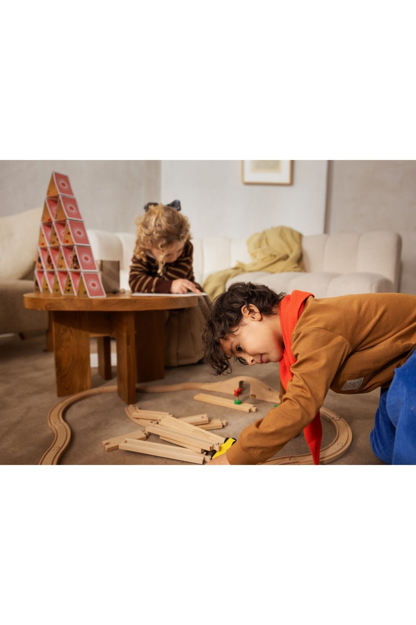 Tad LS | Cotton Jersey - Deep Caramel van MarMar Copenhagen | Kids Conceptstore Le Fanfare