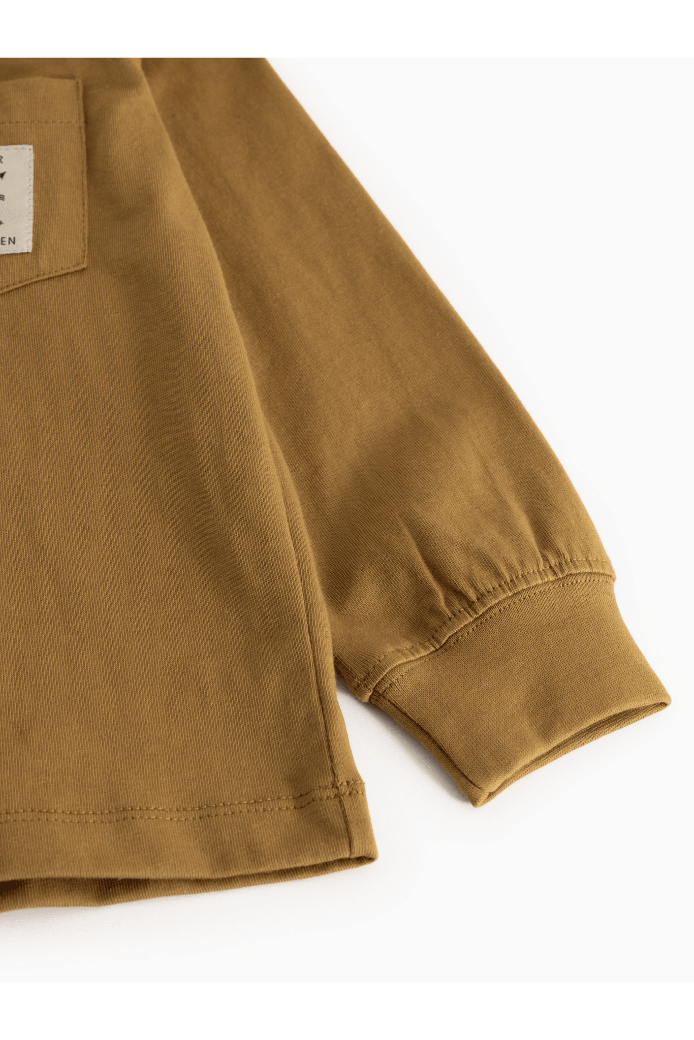 Tad LS | Cotton Jersey - Deep Caramel van MarMar Copenhagen | Kids Conceptstore Le Fanfare