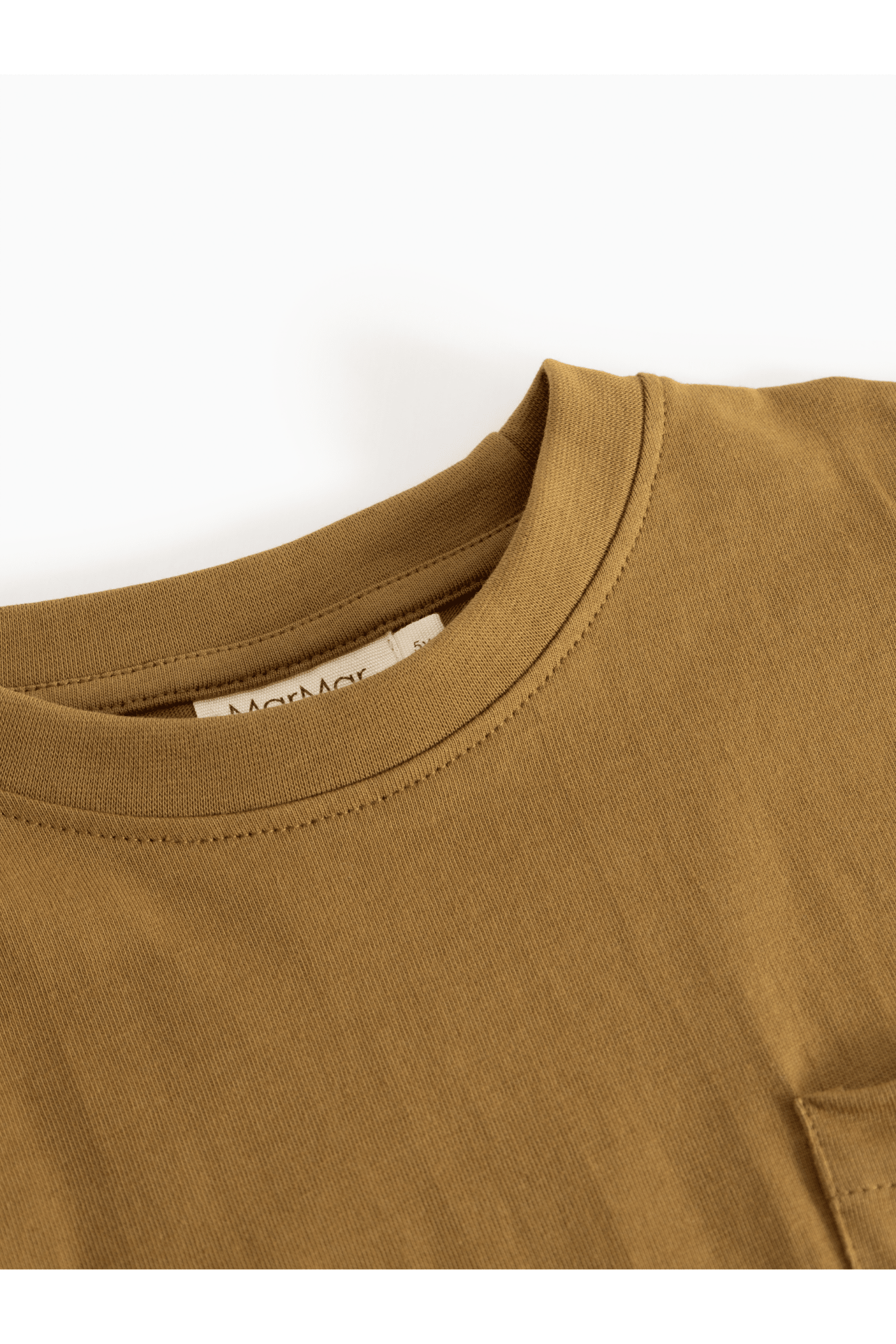 Tad LS | Cotton Jersey - Deep Caramel van MarMar Copenhagen | Kids Conceptstore Le Fanfare